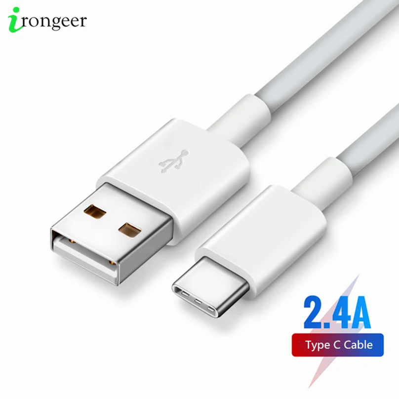 Кабель USB Type-C для Samsung S8 S9 S10 Xiaomi Redmi Note 7 быстрая зарядка Huawei зарядное устройство