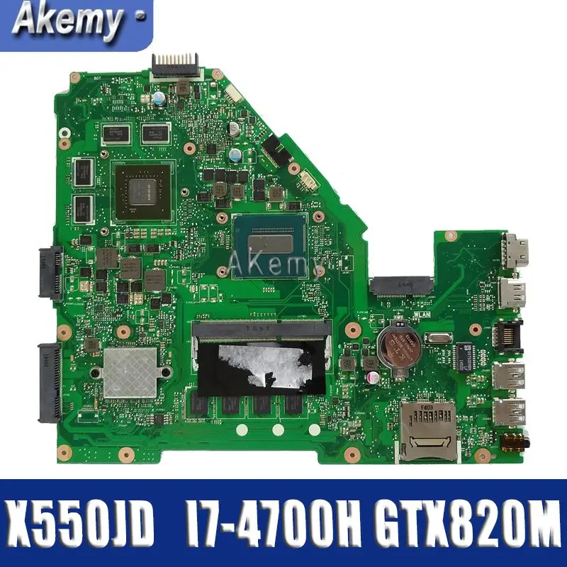 Материнская плата для ноутбука Amazoon X550JD X550JK для For Asus X550JD FX50J ZX50J A550J X550J X550 протестированная оригинальная материнская плата I7-4700H GTX820M
Материнская плата для ноутбука Amazoon X550JD X550JK для For Asus X550JD FX50J ZX50J A550J X550J X550 протестированная оригинальная материнская плата I7-4700H GTX820M