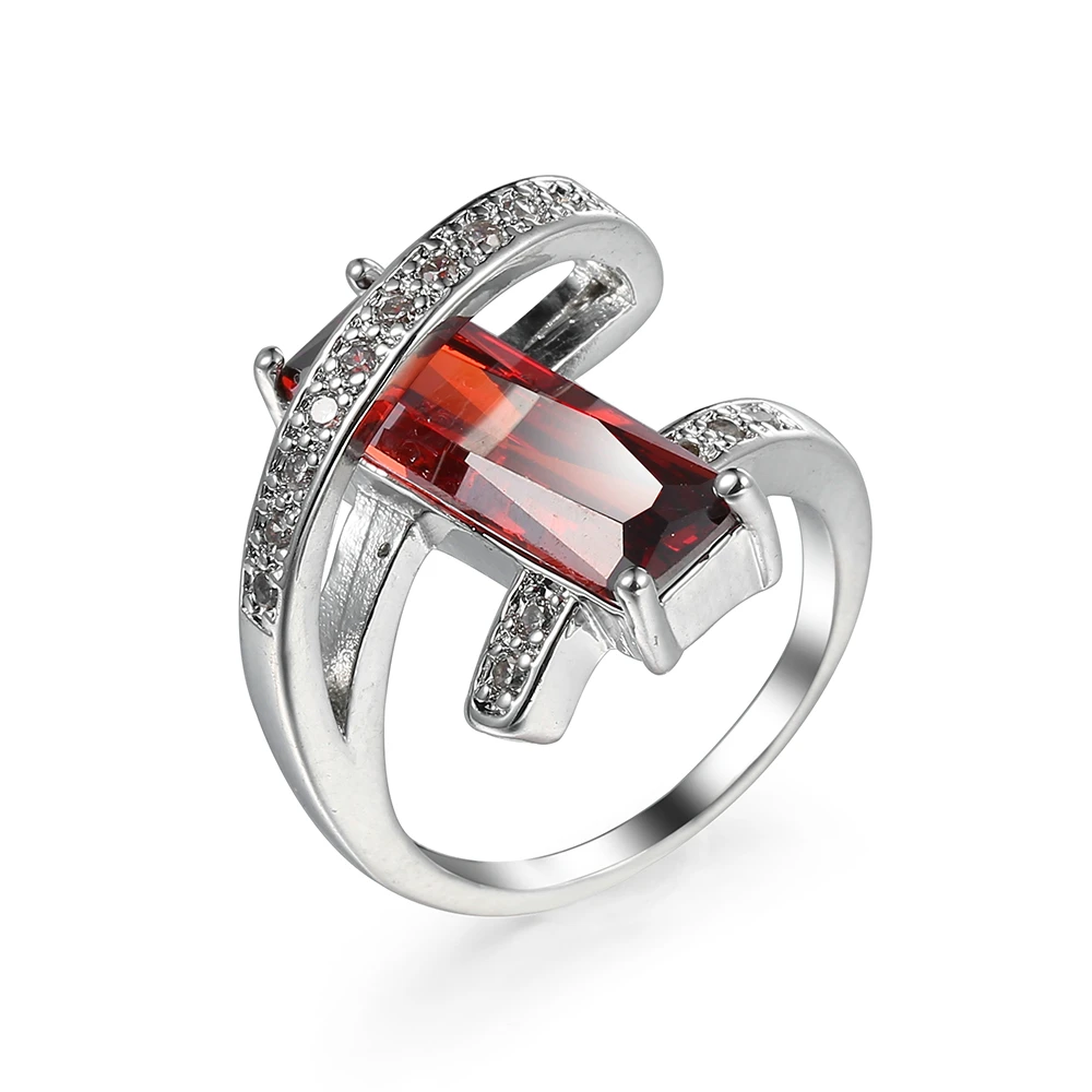 New high Quality Rectangular Zircon Ring Unique Charm Design Female Rings Women Engagement Ring Fashion Jewelry Couple Gift
New high Quality Rectangular Zircon Ring Unique Charm Design Female Rings Women Engagement Ring Fashion Jewelry Couple Gift