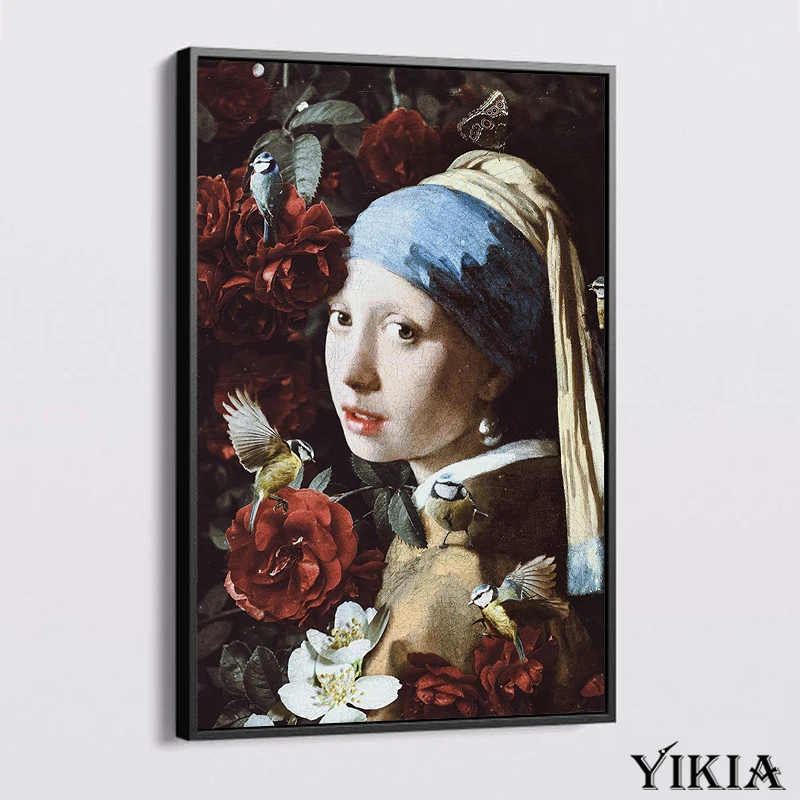 Classical Figure Oil Painting Peony Flower Woman Canvas Painting Vintage Posters and Prints living room decoration wall pictures
Classical Figure Oil Painting Peony Flower Woman Canvas Painting Vintage Posters and Prints living room decoration wall pictures