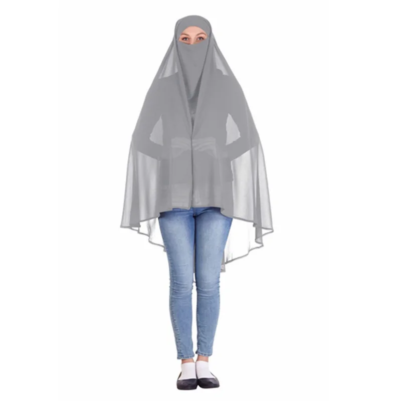Islamic Women Veils Head Wrap Long Khimar Turkey Prayer Clothes Hijab Niqab Arabic Headdress One piece
Islamic Women Veils Head Wrap Long Khimar Turkey Prayer Clothes Hijab Niqab Arabic Headdress One piece