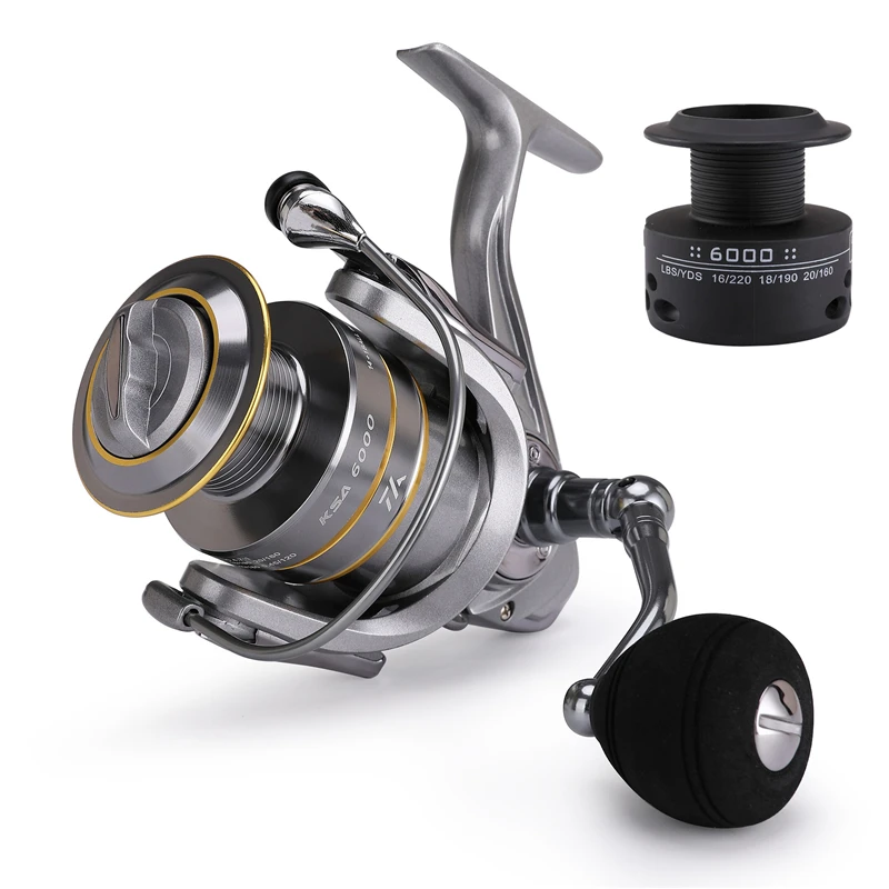 High Quality Fishing Reel Double Spool Metal Arm Carp Fishing Feeder Spinning Reel Carp Fishing Baitcasting Reel Casting Reel
High Quality Fishing Reel Double Spool Metal Arm Carp Fishing Feeder Spinning Reel Carp Fishing Baitcasting Reel Casting Reel