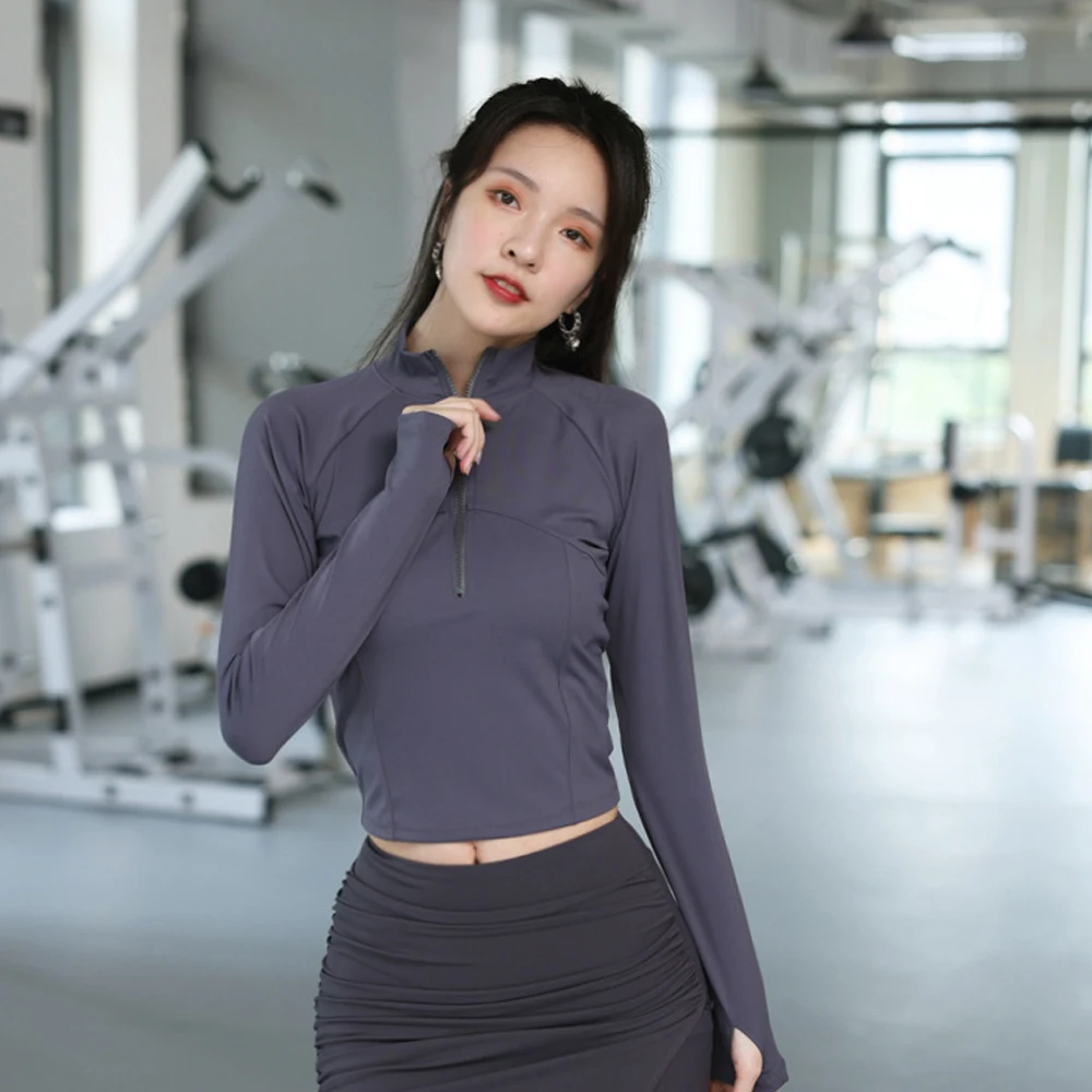 Sports Jacket Women's Autumn And Winter Fitness Wear Stand-up Collar Casual Running Jacket Quick-drying Tight-fitting Yoga
Sports Jacket Women's Autumn And Winter Fitness Wear Stand-up Collar Casual Running Jacket Quick-drying Tight-fitting Yoga