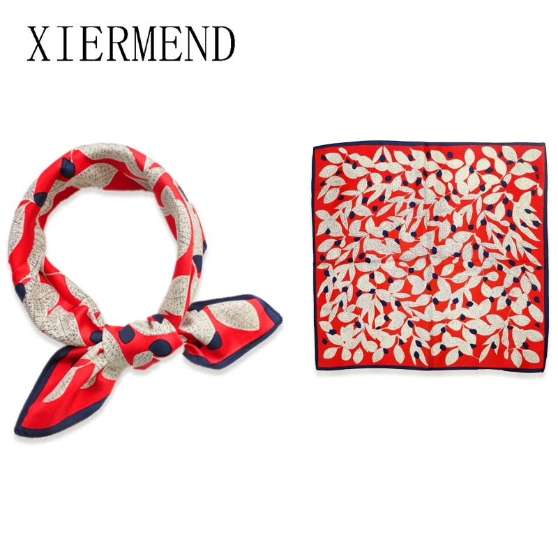 2021 XIERMEND new 53*53 Design Square Scarf Fashion decorative Silk Scarf Women Hairband Scarves Blanket Shawl Handkerchief
2021 XIERMEND new 53*53 Design Square Scarf Fashion decorative Silk Scarf Women Hairband Scarves Blanket Shawl Handkerchief