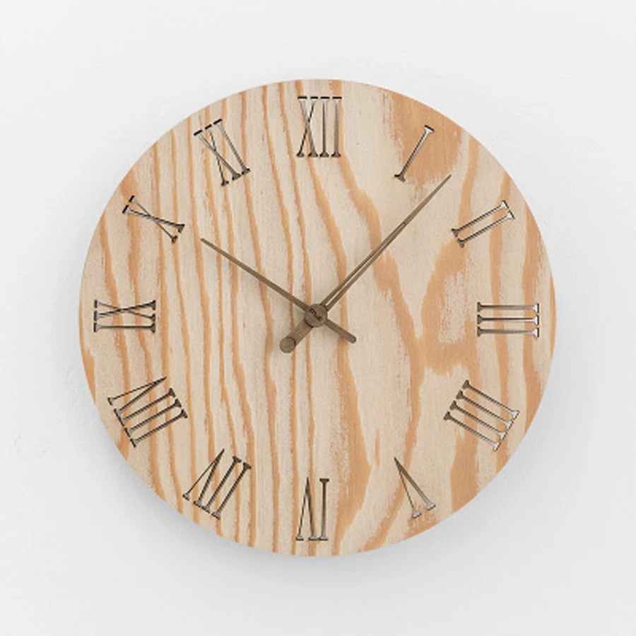 Nordic Wall Clock Modern Design Simple Face Wood Clocks Bedroom Pastoral Style Wooden Wall Watch Home Decor Silent 12 inch
Nordic Wall Clock Modern Design Simple Face Wood Clocks Bedroom Pastoral Style Wooden Wall Watch Home Decor Silent 12 inch