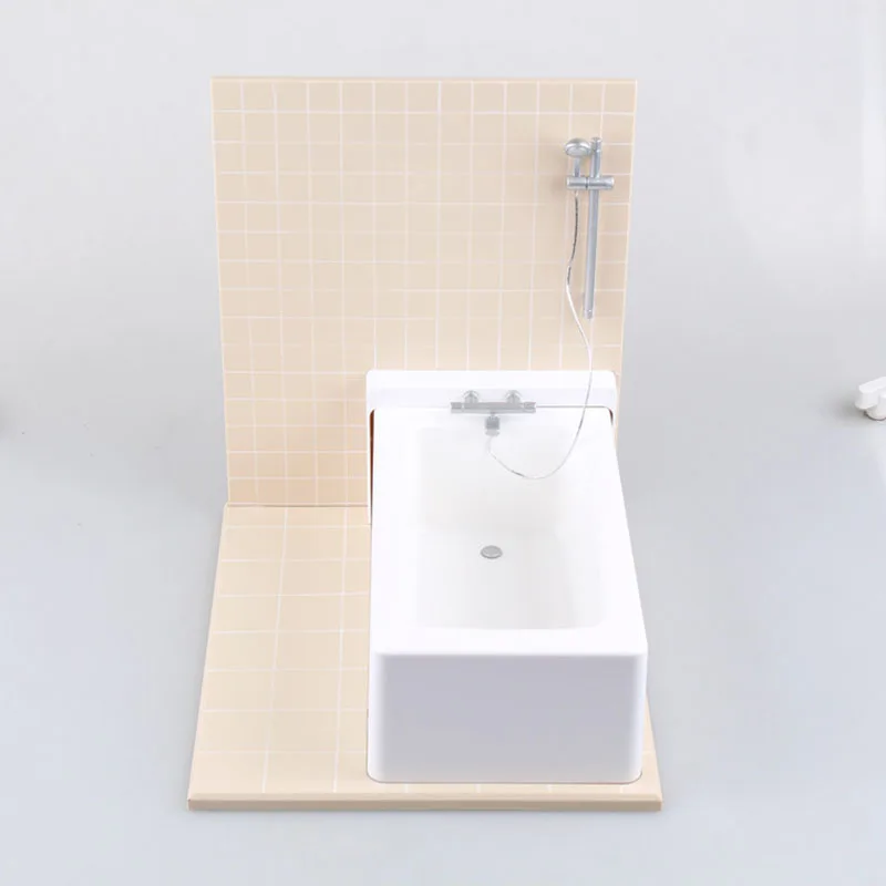 1/6 Scale Figure Scene Accessories Dollhouse Miniature Bathtub Bathroom Accessories Set Model
1/6 Scale Figure Scene Accessories Dollhouse Miniature Bathtub Bathroom Accessories Set Model