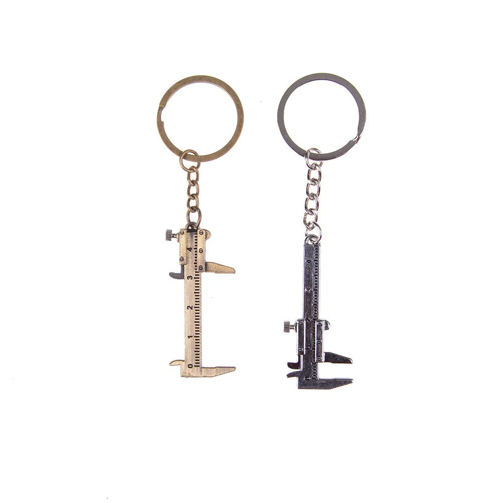 Special Novelty Tool Parts Simulation Movable Vernier Caliper Model Slide Ruler Key Chain Keyring Gift 1PCS 2 Colors
Special Novelty Tool Parts Simulation Movable Vernier Caliper Model Slide Ruler Key Chain Keyring Gift 1PCS 2 Colors