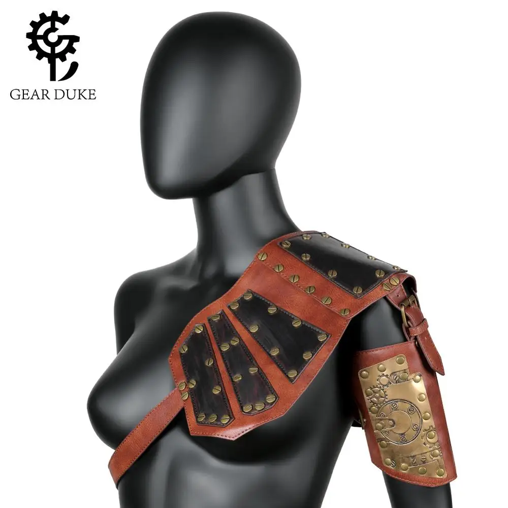 Men Medieval Costume Armors Cosplay Accessory Vintage Gothic Warrior Knight Shoulder PU Leather Harness Body Chest Harness Belt
Men Medieval Costume Armors Cosplay Accessory Vintage Gothic Warrior Knight Shoulder PU Leather Harness Body Chest Harness Belt