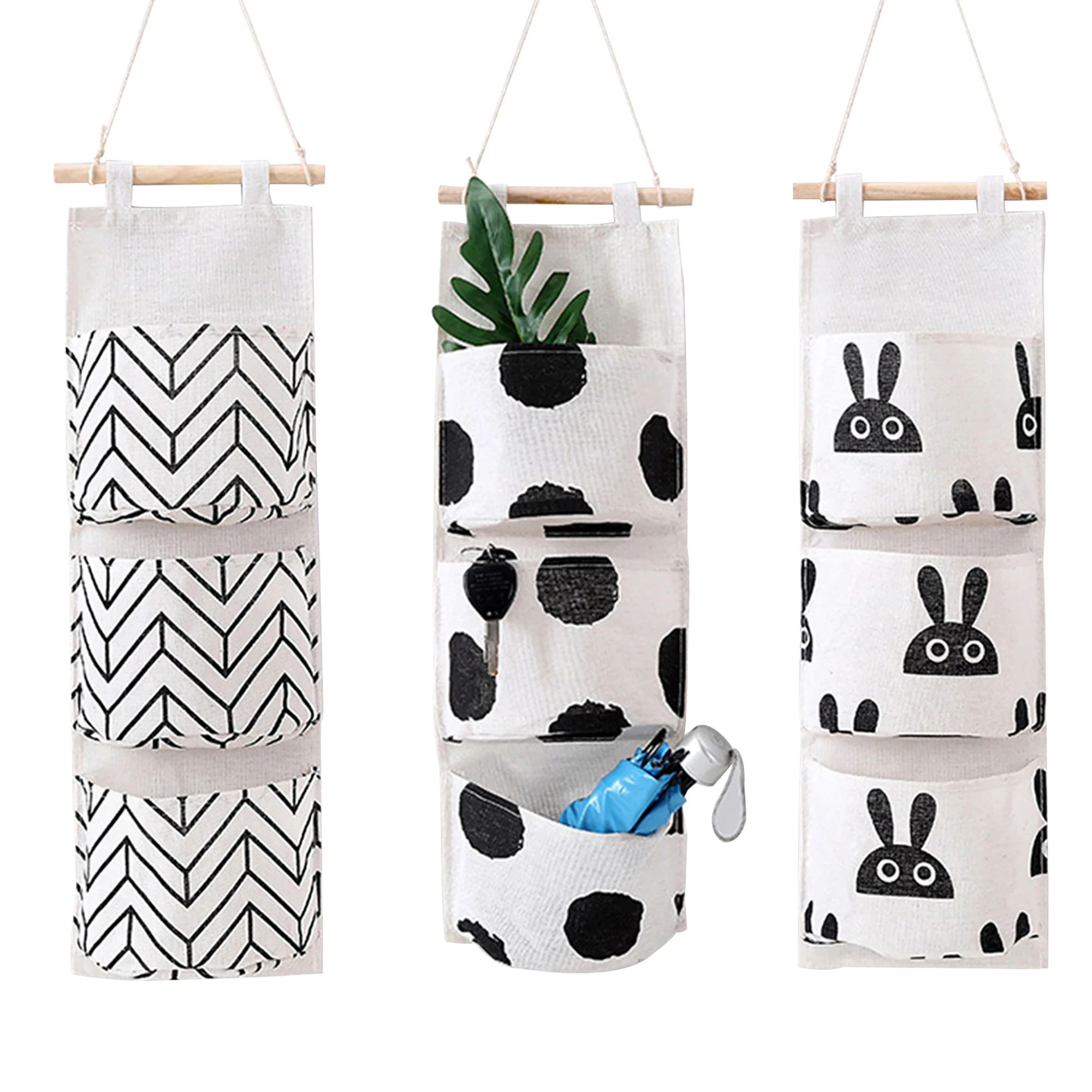 Wall Hanging Storage Bag, Over The Door Organizer, 3 Pockets Hanging Storage Bag for Home Bedroom closet organizer
Wall Hanging Storage Bag, Over The Door Organizer, 3 Pockets Hanging Storage Bag for Home Bedroom closet organizer