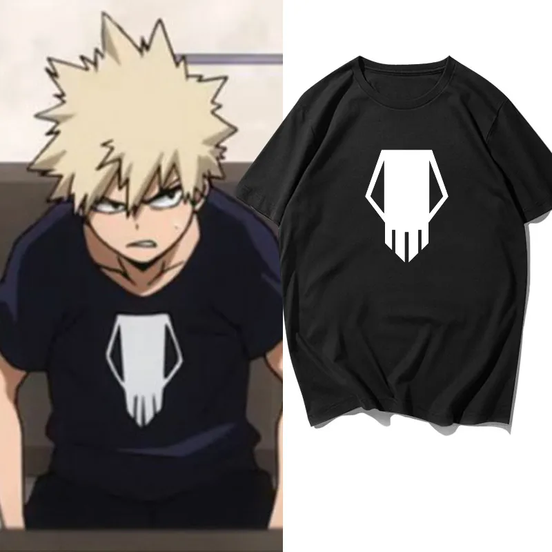 Моя геройская Академия Bakugo Мужская футболка унисекс Harajuku крутая японская аниме футболки с коротким рукавом женская уличная одежда повседн...
Моя геройская Академия Bakugo Мужская футболка унисекс Harajuku крутая японская аниме футболки с коротким рукавом женская уличная одежда повседн...