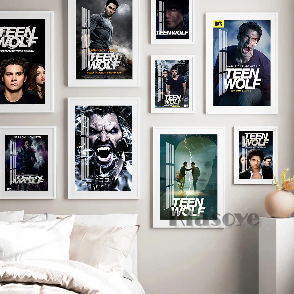 Teen Wolf Horror Movie Art Prints Publicity Poster Star Actor Portrait Canvas Painting Wall Picture Modern Video Room Home Decor
Teen Wolf Horror Movie Art Prints Publicity Poster Star Actor Portrait Canvas Painting Wall Picture Modern Video Room Home Decor