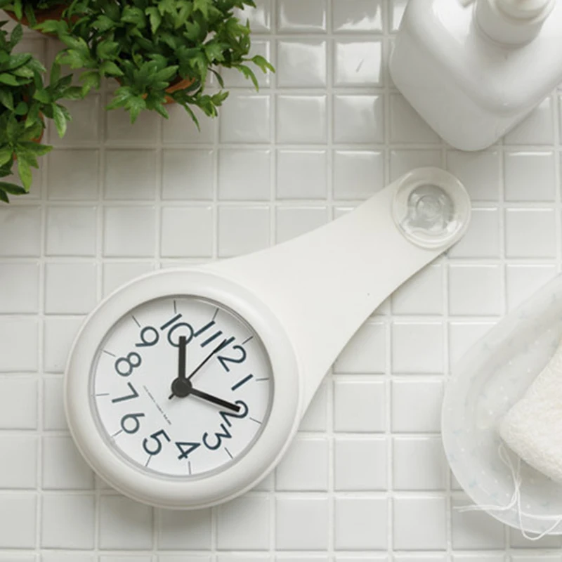2021 New Bathroom Wall Clock Powerful Waterproof Silent Shower Hanging Decors Kitchen Wall Clocks with Suckers Home Decoration
2021 New Bathroom Wall Clock Powerful Waterproof Silent Shower Hanging Decors Kitchen Wall Clocks with Suckers Home Decoration