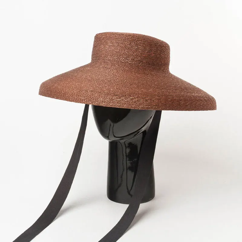 Custom Style High Quality Women Hats Caps Men Hepburn Wide Brim Fine Straw Foldable Hat Chapeu Fedora Summer Beach Panama Bone
Custom Style High Quality Women Hats Caps Men Hepburn Wide Brim Fine Straw Foldable Hat Chapeu Fedora Summer Beach Panama Bone
