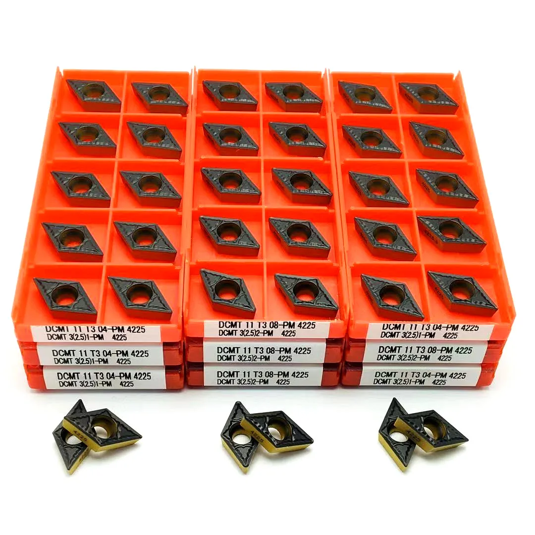 DCMT11T304 PM 4225 DCMT11T308 PM 4225 carbide inserts high quality internal turning tools lathe tools DCMT 11T304 turning tools
DCMT11T304 PM 4225 DCMT11T308 PM 4225 carbide inserts high quality internal turning tools lathe tools DCMT 11T304 turning tools