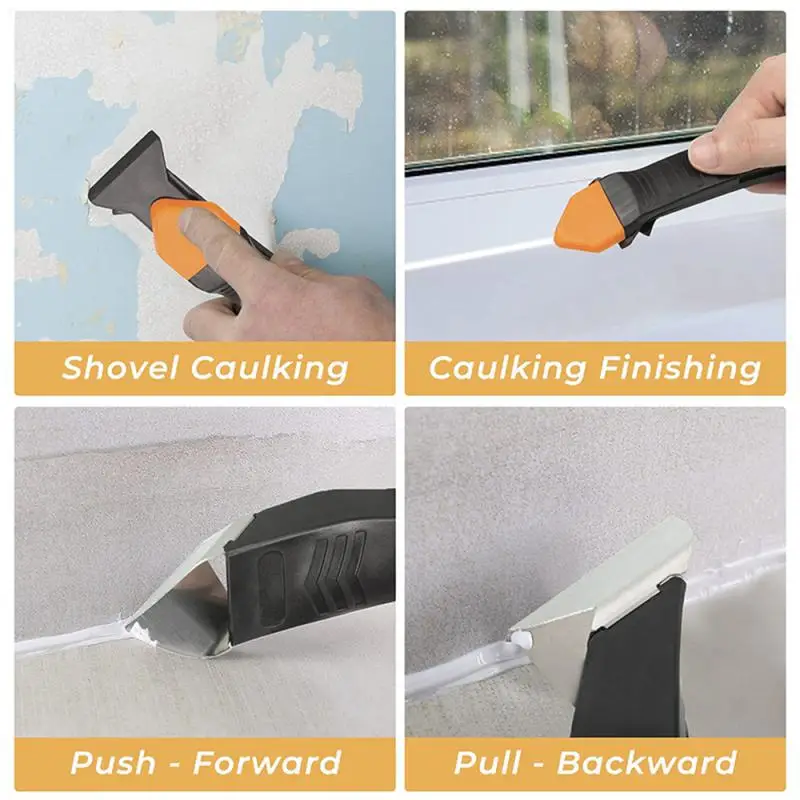 5 In 1 Silicone Remover Caulk Smooth Scraper For Corners Caulk Finisher 3/6/10/13/17R Durable Glass Glue Angle Scraper Kits
5 In 1 Silicone Remover Caulk Smooth Scraper For Corners Caulk Finisher 3/6/10/13/17R Durable Glass Glue Angle Scraper Kits