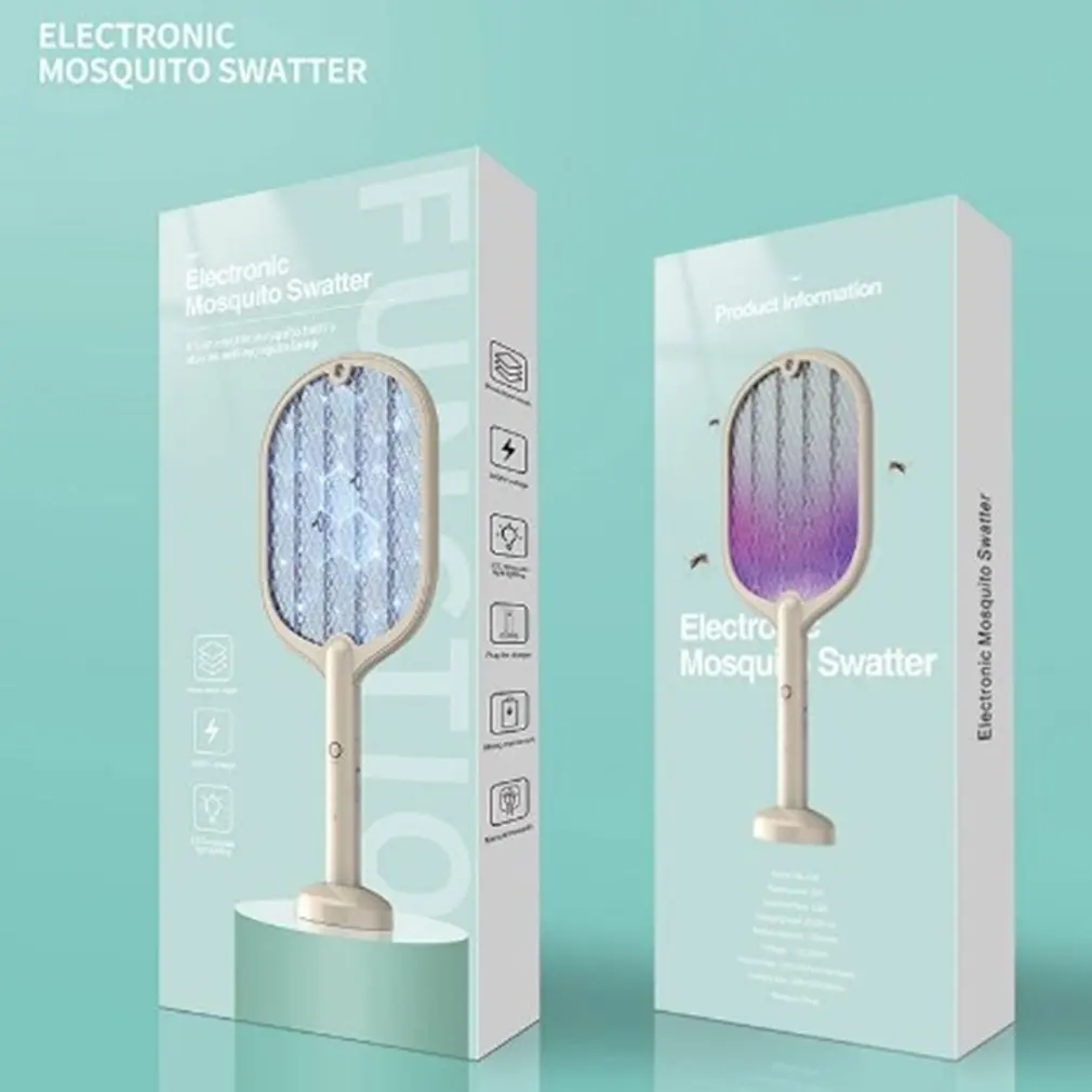 2 in 1 Handheld Electric Fly Mosquito Swatter Racket Bug Racket Insects Killer Home Garden Pest Bug Anti Mosquito Fly Trap Lamp
2 in 1 Handheld Electric Fly Mosquito Swatter Racket Bug Racket Insects Killer Home Garden Pest Bug Anti Mosquito Fly Trap Lamp