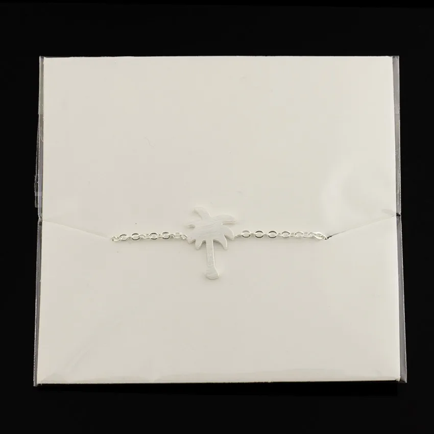 Wholesale 10 New to Coconut Tree Bracelet Simple Woman Bracelet Stainless Steel Ornament Christmas Gift Bijoux 
Wholesale 10 New to Coconut Tree Bracelet Simple Woman Bracelet Stainless Steel Ornament Christmas Gift Bijoux