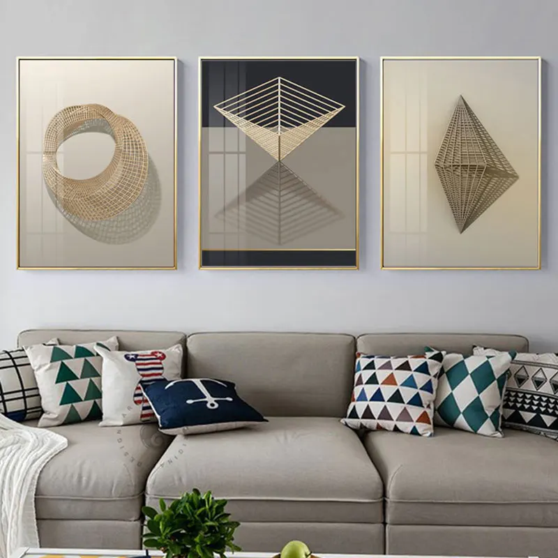 Architectural Geometry Wall Art Canvas Painting Abstract Steric Nordic Poster Printing For Livingroom Home Decor Unframed
Architectural Geometry Wall Art Canvas Painting Abstract Steric Nordic Poster Printing For Livingroom Home Decor Unframed