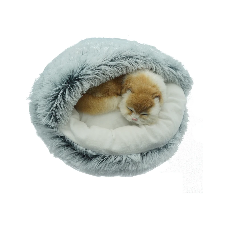Small Dogs Cats Kitten Kawaii Winter Cat Bed Round Warm Long Plush Dog Bed 2 In 1 Sleeping Bag Sofa Cushion Nest for
Small Dogs Cats Kitten Kawaii Winter Cat Bed Round Warm Long Plush Dog Bed 2 In 1 Sleeping Bag Sofa Cushion Nest for