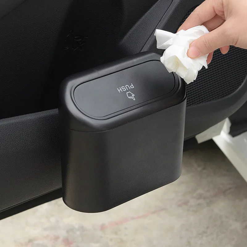Car Trash Bin Hanging Vehicle Garbage Dust Case Interior Organizer Storage Box Waterproof Press Sealed Plastic Auto Trash Bin
Car Trash Bin Hanging Vehicle Garbage Dust Case Interior Organizer Storage Box Waterproof Press Sealed Plastic Auto Trash Bin