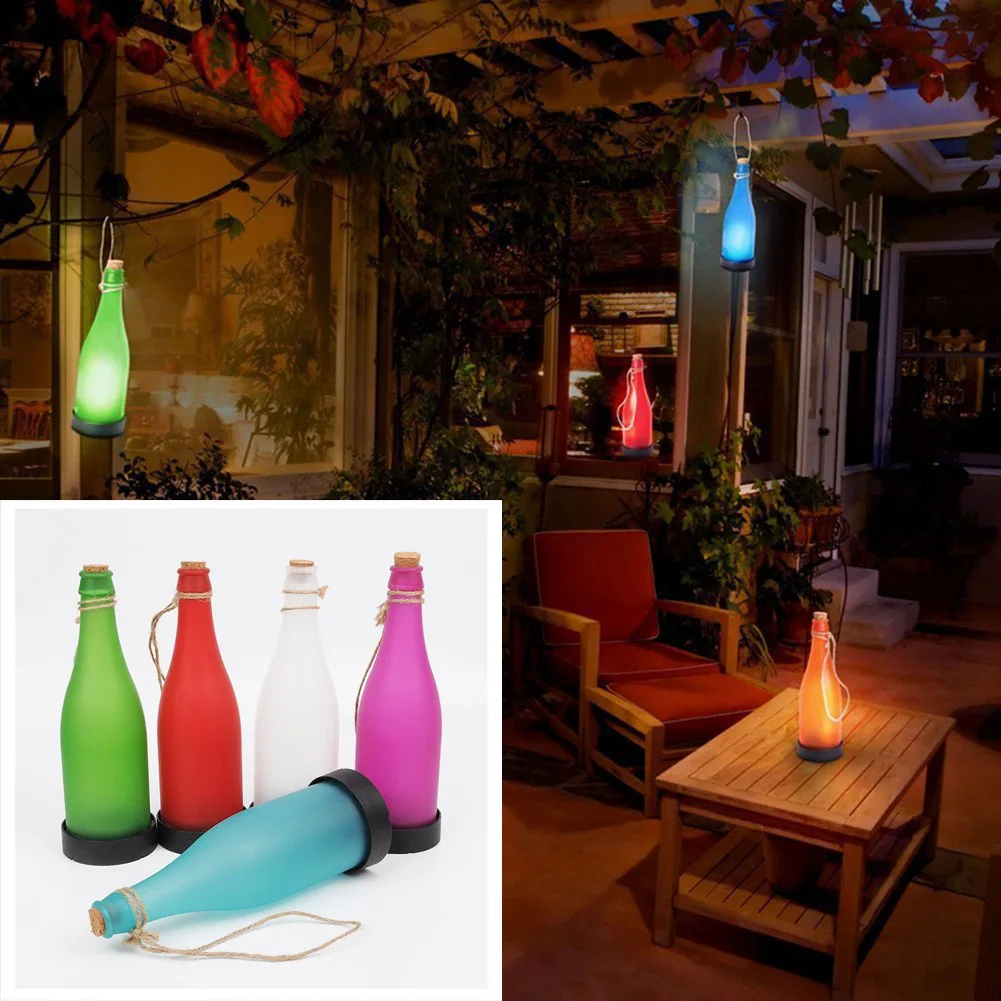 Solar energy bottle lamp creative energy saving landscape lamp garden decorative solar energy lamp
Solar energy bottle lamp creative energy saving landscape lamp garden decorative solar energy lamp