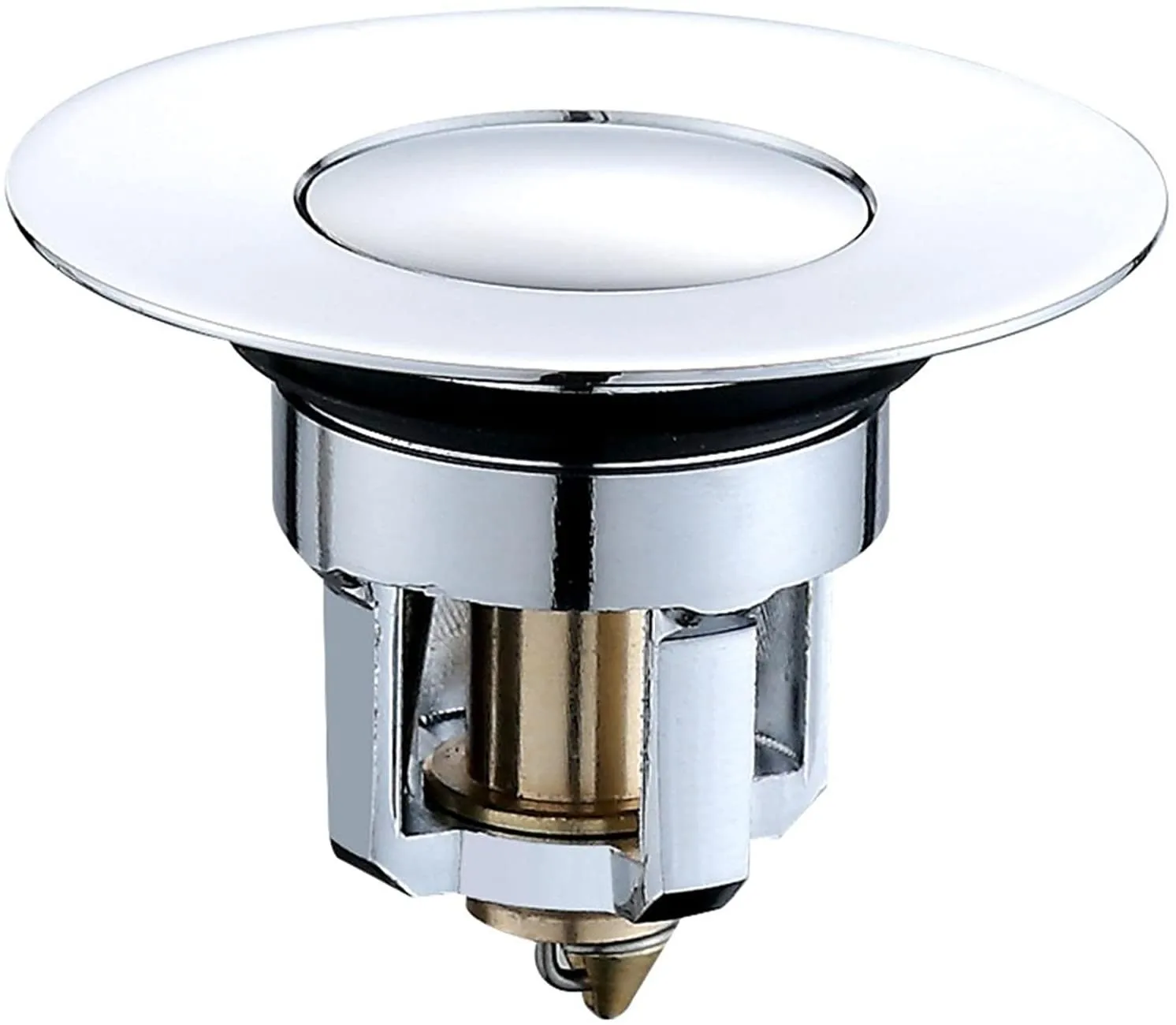 Universal Basin Drain Popup Filter Sink Bounce Stopper Anti Rost Push Down Build-in Strainer Electroplating Drain Plug Kitchen
Universal Basin Drain Popup Filter Sink Bounce Stopper Anti Rost Push Down Build-in Strainer Electroplating Drain Plug Kitchen