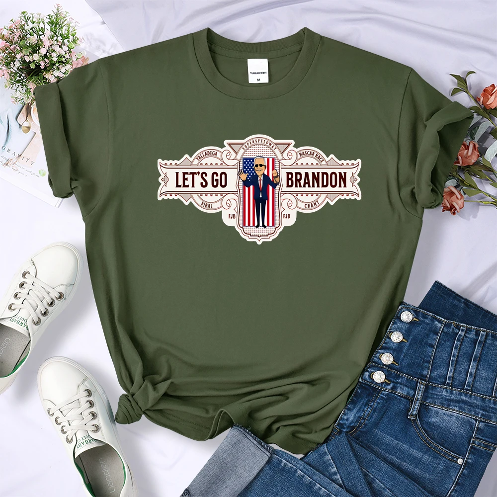Let's Go Brandon Print Woman T Shirts Summer Casual Grace Top Fashion Anime T Shirt Kawaii Simplicity O-neck Tshirt Woman
Let's Go Brandon Print Woman T Shirts Summer Casual Grace Top Fashion Anime T Shirt Kawaii Simplicity O-neck Tshirt Woman