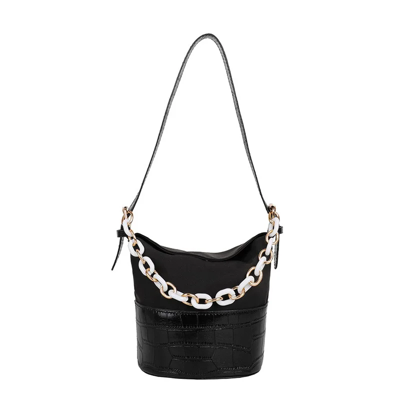 Bucket Bag Portable Messenger Bag Texture Foreign Shoulder Bag 2021 Simple Bucket Bag Handbag
Bucket Bag Portable Messenger Bag Texture Foreign Shoulder Bag 2021 Simple Bucket Bag Handbag
