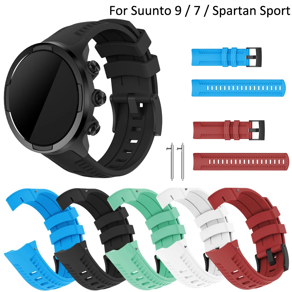 Силиконовый ремешок для Suunto 7 /9/9 Baro/ D5/подача/Спартанский Спорт/Спартанский спортивный браслет HR/Baro умные часы браслет
Силиконовый ремешок для Suunto 7 /9/9 Baro/ D5/подача/Спартанский Спорт/Спартанский спортивный браслет HR/Baro умные часы браслет