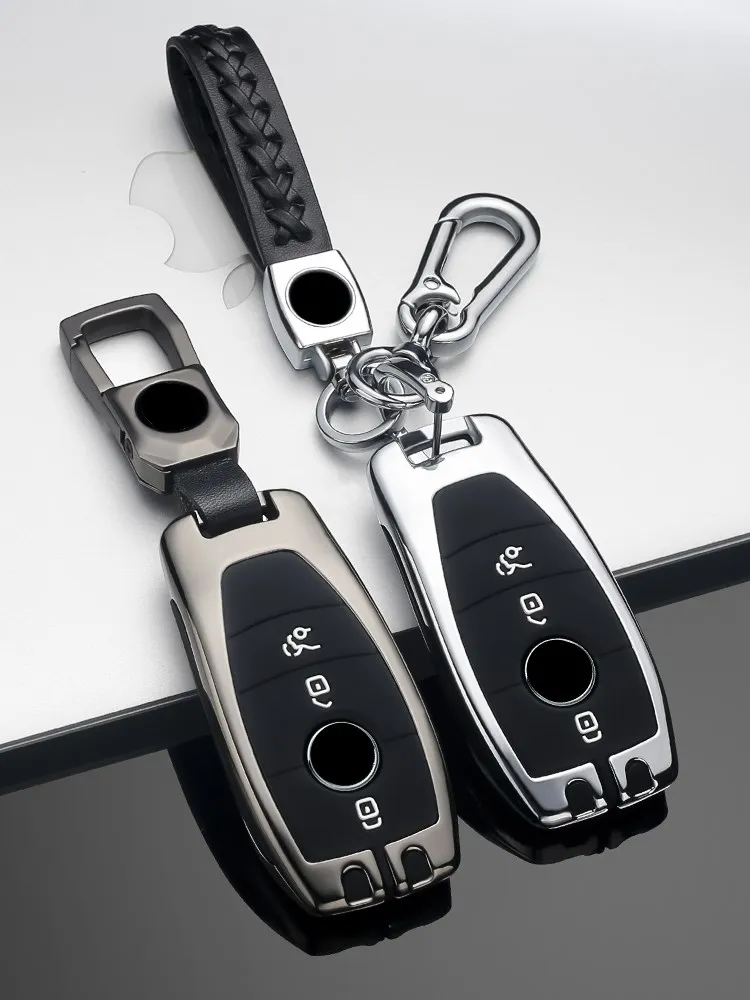 High-grade zinc alloy soft rubber car key case car keychain car key bag for Mercedes-Benz E300l C260l A200l GLC
High-grade zinc alloy soft rubber car key case car keychain car key bag for Mercedes-Benz E300l C260l A200l GLC