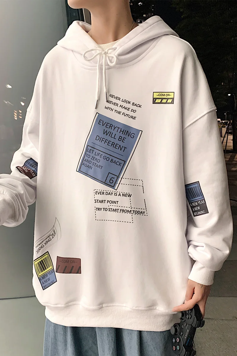 Hoodie Sweatshirt Mens Casual Pullover Hoodies Printing Male Hip Hop Streetwear Hooded Tracksuits Autumn New Trend Clothes
Hoodie Sweatshirt Mens Casual Pullover Hoodies Printing Male Hip Hop Streetwear Hooded Tracksuits Autumn New Trend Clothes