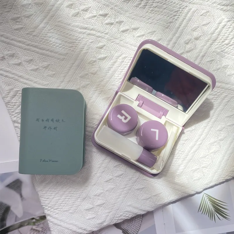 Ins Book Contact Lens Box Student Portable Simple Cosmetic Contact Lenses Box Travel Storage Contact Partner Care Box
Ins Book Contact Lens Box Student Portable Simple Cosmetic Contact Lenses Box Travel Storage Contact Partner Care Box