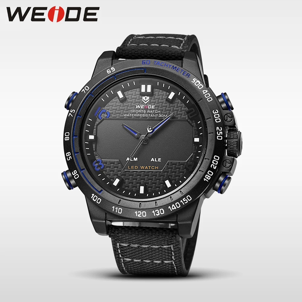 WEIDE мужские часы Топ люксовый бренд спортивные цифровые военные Led Move Мужские t