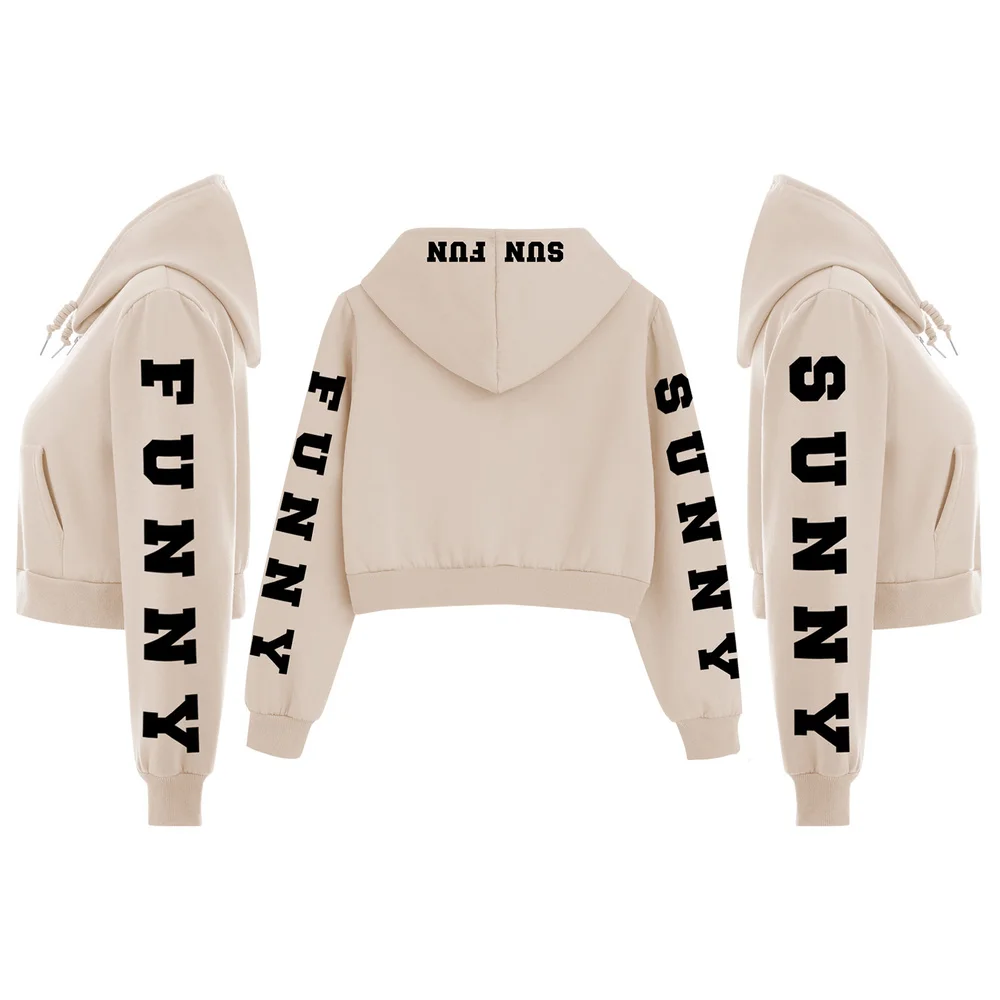 Cotton Zipper Hoodie Letter Print Tracksuit Designer Sweatshirt Y2k Aesthetic Women Hoodies with Pockets Crop Tops Long Sleeve
Cotton Zipper Hoodie Letter Print Tracksuit Designer Sweatshirt Y2k Aesthetic Women Hoodies with Pockets Crop Tops Long Sleeve
