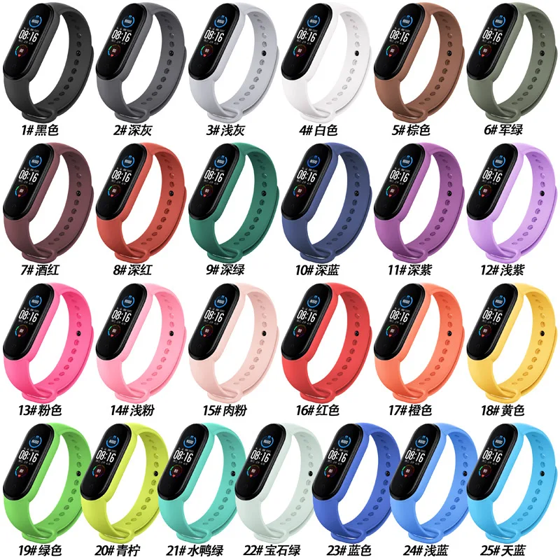Suitable for mi Band 5 strap smart mi Band 5 wrist strap mi band5 silicone replacement wrist strap
Suitable for mi Band 5 strap smart mi Band 5 wrist strap mi band5 silicone replacement wrist strap