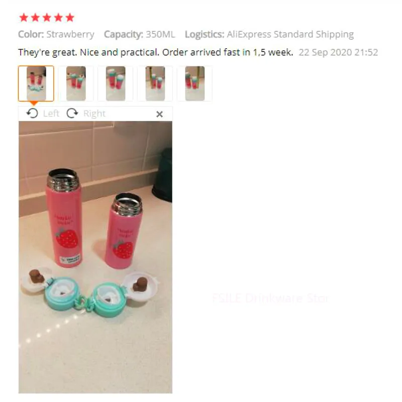 FSILE fruit jumping cover stainless steel mug Student portable cute children kettle thermos school beaker thermo cup thermos
FSILE fruit jumping cover stainless steel mug Student portable cute children kettle thermos school beaker thermo cup thermos