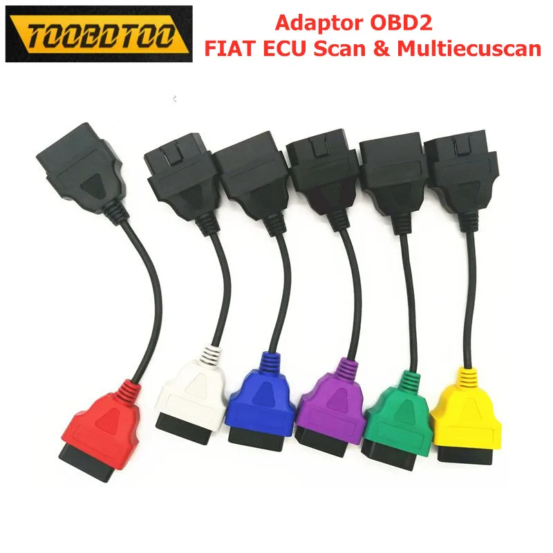 Диагностический кабель для соединителя Fiatecuscan OBD2 Fiat ECU Scan MultiECUScan Adapter 6/4/3 шт.