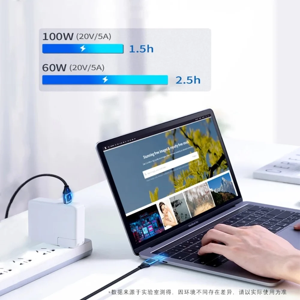 Кабель JORS USB Type-C на C 100 Вт 5 А быстрая зарядка 4 0 для телефона XIAOMI Oneplus HUAWEI Samsung S9 Macbook