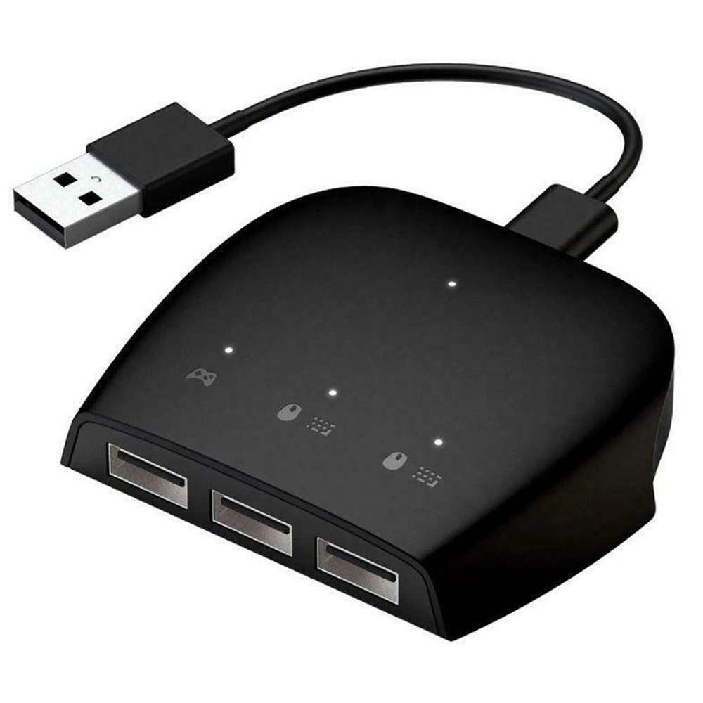 Keyboard Mouse Converter Adapter for Switch/PS3/PS4/XBOX ONE/XBOX 360 Handle New1
Keyboard Mouse Converter Adapter for Switch/PS3/PS4/XBOX ONE/XBOX 360 Handle New1