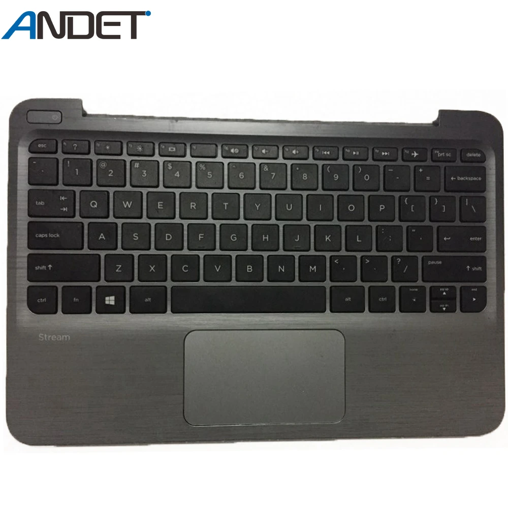 New for HP Stream 11 G2 Palmrest Cover Keyboard Bezel Touchpad Upper Case Shell 832490-001
New for HP Stream 11 G2 Palmrest Cover Keyboard Bezel Touchpad Upper Case Shell 832490-001