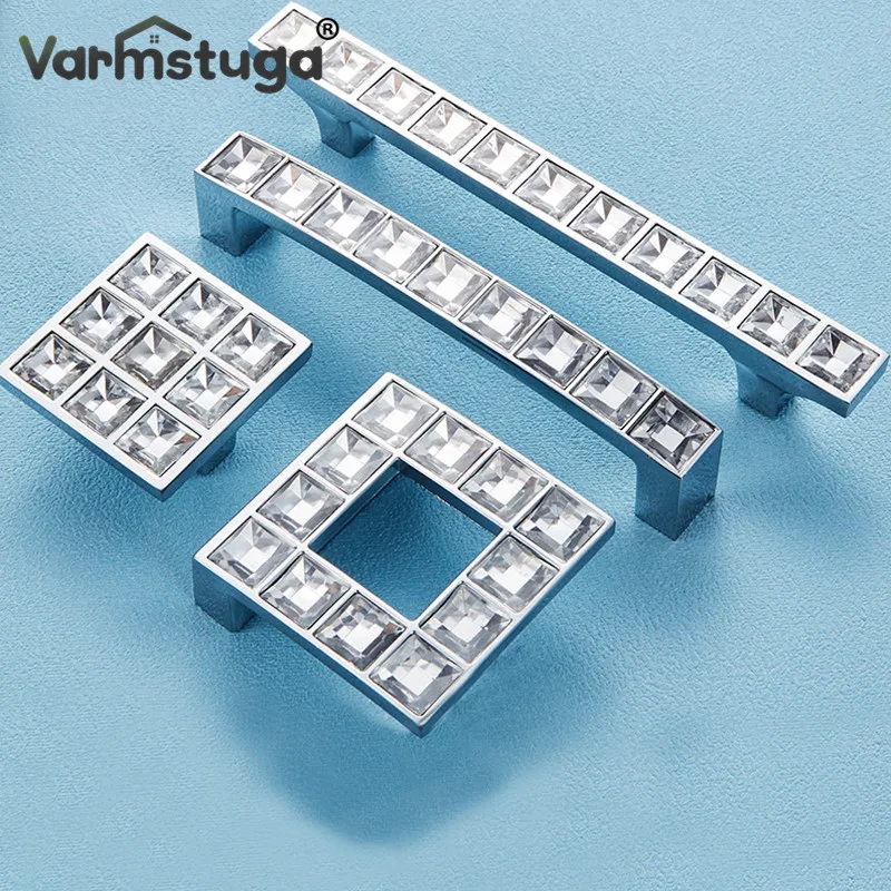 VARMSTUGA Modern Crystal Glass Knobs Cupboard Drawer Pull Kitchen Cabinet Door Wardrobe Handles Hardware
VARMSTUGA Modern Crystal Glass Knobs Cupboard Drawer Pull Kitchen Cabinet Door Wardrobe Handles Hardware