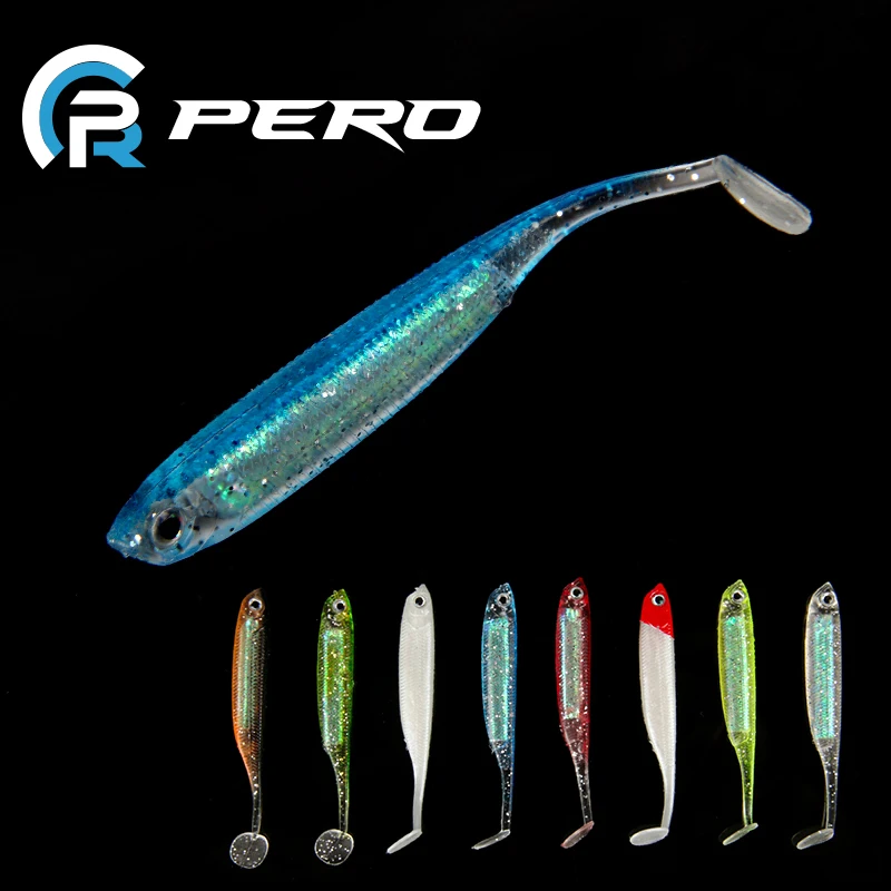 PERO Fishing Soft Baits 70mm/90mm T Tail Fish Fishing Lures Rainbow Color Fishing Spinner Bait For Saltwater Fishing Tackle 2021
PERO Fishing Soft Baits 70mm/90mm T Tail Fish Fishing Lures Rainbow Color Fishing Spinner Bait For Saltwater Fishing Tackle 2021