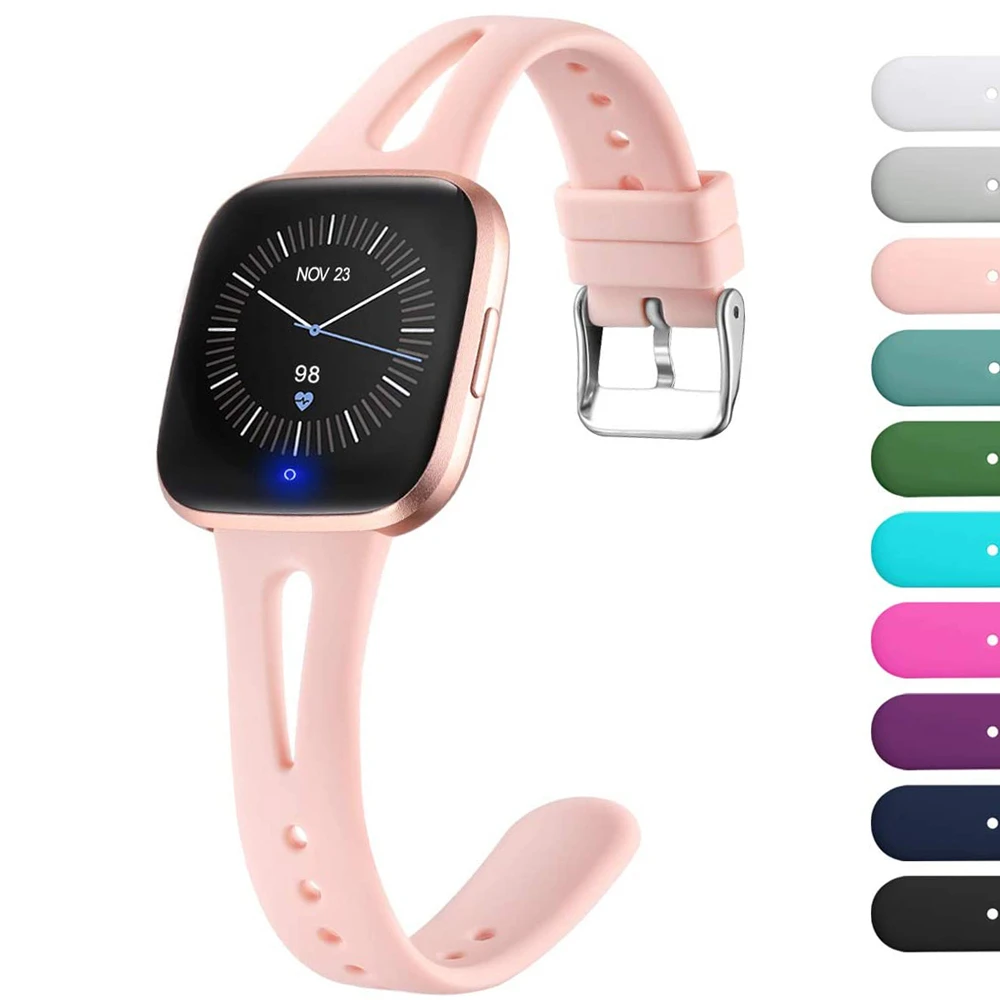 Replacement Band For Fitbit Versa 2 Strap Slim Thin Narrow Waterproof Band For Fitbit Versa/Versa 2 Silicone Smart Watch Strap
Replacement Band For Fitbit Versa 2 Strap Slim Thin Narrow Waterproof Band For Fitbit Versa/Versa 2 Silicone Smart Watch Strap
