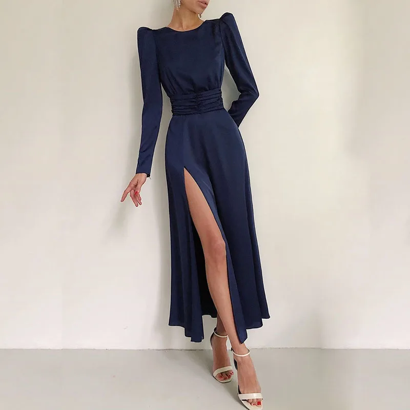 Bevenccel Sexy Long Sleeve Celebrity A Line Women Dress Elegant Backless O Neck Runway Elegant Maxi Club Party Dress Long Dress
Bevenccel Sexy Long Sleeve Celebrity A Line Women Dress Elegant Backless O Neck Runway Elegant Maxi Club Party Dress Long Dress