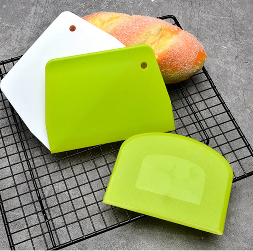 Kitchen Plastic Cake Cream Spatula Dough Knife Cutter Butter Scraper Decorating Plain Smooth Edge Spatulas Baking Pastry Tools
Kitchen Plastic Cake Cream Spatula Dough Knife Cutter Butter Scraper Decorating Plain Smooth Edge Spatulas Baking Pastry Tools