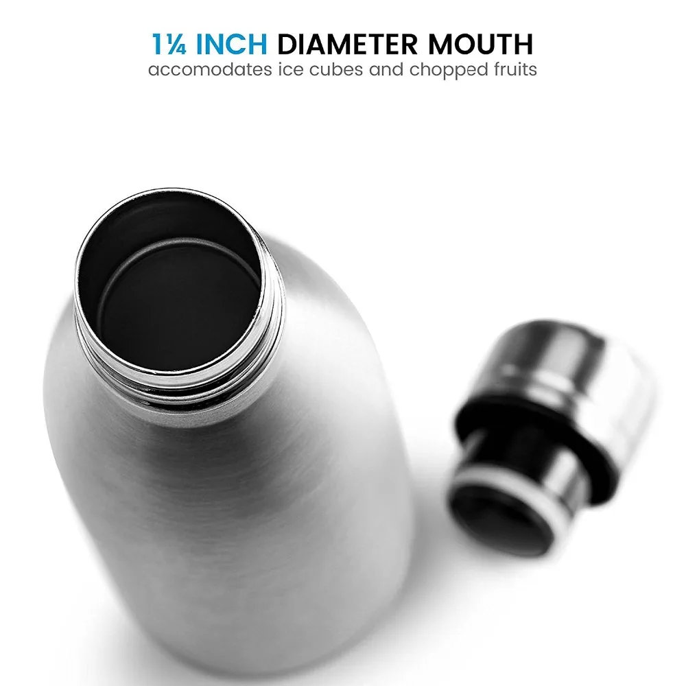 350/500/750/1000ml Double-Wall Insulated Vacuum Flask Stainless Steel Water Bottle Cola Water Beer Thermos for Sport Bottle
350/500/750/1000ml Double-Wall Insulated Vacuum Flask Stainless Steel Water Bottle Cola Water Beer Thermos for Sport Bottle
