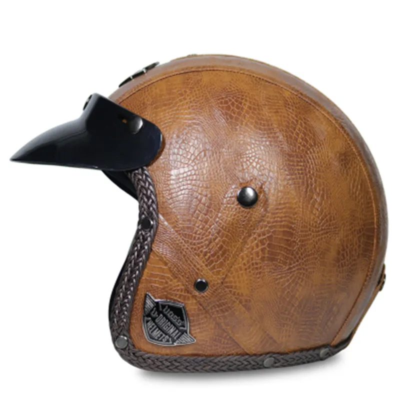 Capacete ,Moto Helmet VOSS 058 Motorcycle helmet half helmet electric motorcycle open face Leather helmet casque motocross
Capacete ,Moto Helmet VOSS 058 Motorcycle helmet half helmet electric motorcycle open face Leather helmet casque motocross