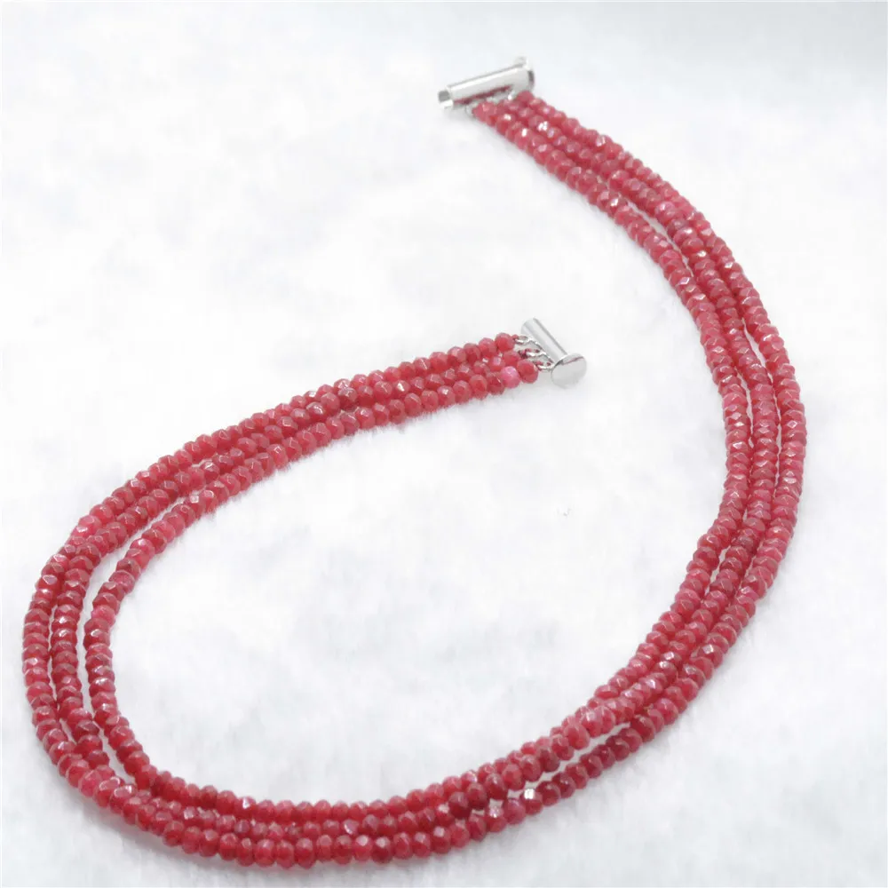 Free Shipping 2 Color 3 Rows Natural Stone 2X4mm Green Aventurine/rubys Abacus Beads Necklace Wedding Jewelry Gift 17-19inchY669 
Free Shipping 2 Color 3 Rows Natural Stone 2X4mm Green Aventurine/rubys Abacus Beads Necklace Wedding Jewelry Gift 17-19inchY669