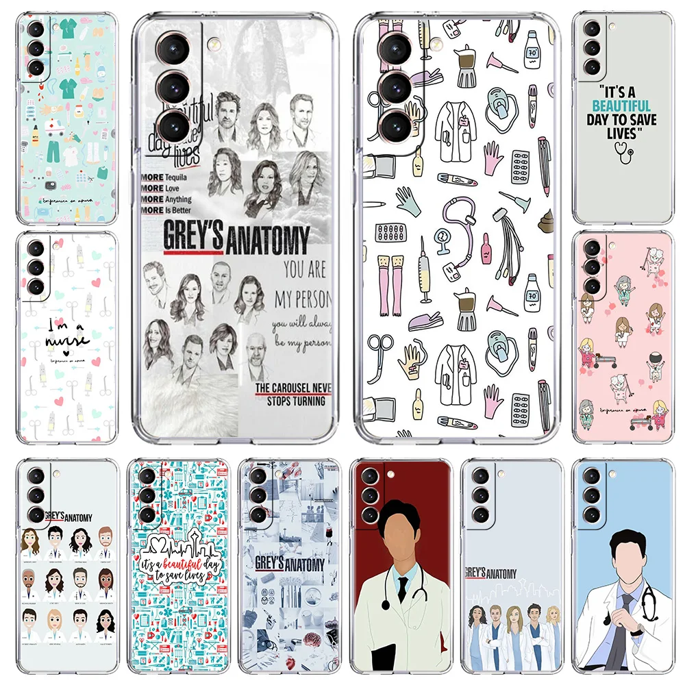 Cartoon Greys Anatomy Cover for Samsung Galaxy S20 FE S21 Ultra S10 S10E Note 10 20 Lite Plus Transparent Soft Phone Case
Cartoon Greys Anatomy Cover for Samsung Galaxy S20 FE S21 Ultra S10 S10E Note 10 20 Lite Plus Transparent Soft Phone Case