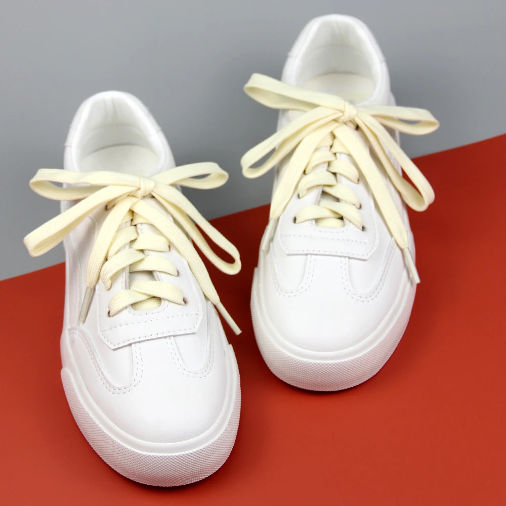 1 Pair Double Flat Laces High Quality Polyester Shoelaces Fashion Sports Casual Shoe Lace Solid Flat Shoelace 27 Colors
1 Pair Double Flat Laces High Quality Polyester Shoelaces Fashion Sports Casual Shoe Lace Solid Flat Shoelace 27 Colors